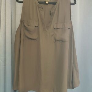 Worthington Black Sleeveless Women's Top